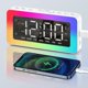 thumbnail image 1 of Digital Alarm Clock for Bedrooms with Light,Dual Loud Mirror Alarm Clocks for Heavy Sleepers Adults,Teens,Kids with Snooze,10 Levels Brightness Bedsid, 1 of 5
