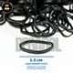 thumbnail image 3 of Paquete 500 Ligas Elásticas Gomas Para Cabello Niña Negras, 3 of 4