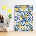 thumbnail image 4 of Lemon with Bohomia Acrylic Clipboards A4 Standard Letter Size Clipboard 12.5" X 9" Clip Board for Students Teacher Office, 4 of 7