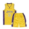 thumbnail image 1 of Maillot James No.23/uniforme de Basketball pour Enfants/jaune, 1 of 3