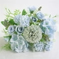 thumbnail image 2 of EUDIDV Decorative Faux Flowers Beautiful Artificial Silk Fake Flowers Wedding Valentines Bouquet Bridal Decor Artificial Flowers, 2 of 3