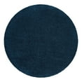thumbnail image 3 of Unique Loom Solid Shag Collection Area Rug (6' 1" Round Sapphire Blue/Navy Blue), 3 of 7