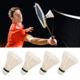thumbnail image 4 of Bolas de bádminton de plumas de pato alta velocidad yuxing 12 uds, 4 of 5