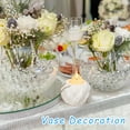 thumbnail image 5 of Uxcell 2500pcs Fake Ice Rocks Acrylic Plum Crystals Gems Stones for Vase Fillers Table Scatters Decoration, 5 of 6