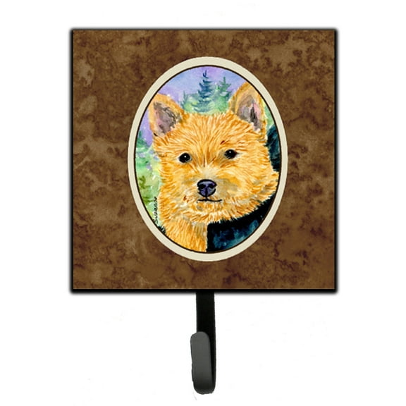 Carolines Treasures SS8905SH4 Norwich Terrier Leash Holder or Key Hook, Small, Multicolor
