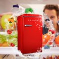 thumbnail image 2 of Galanz 3.3 Cu Ft Retro Single Door Refrigerator, 2 of 7