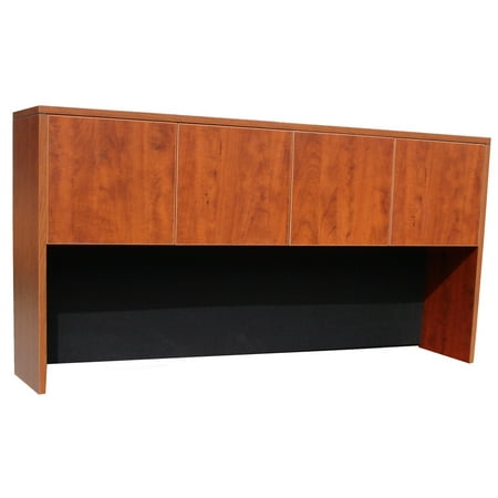 - Boss Office Products Cherry 66 inch Four door Hutch