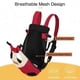 thumbnail image 3 of Mochila de viaje para mascotas con patas extendidas, mochila transportadora para perros pequeños, medianos, gatos, cachorros, mochila transportadora frontal ajustable para mascotas, para senderismo, v, 3 of 7
