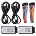 thumbnail image 1 of 2pcs USB Logic Analyzer Device with USB Cable 24MHz 8CH 24MHz 8 Channel UART IIC SPI Debug for Arduino ARM FPGA M100 SCM, 1 of 4