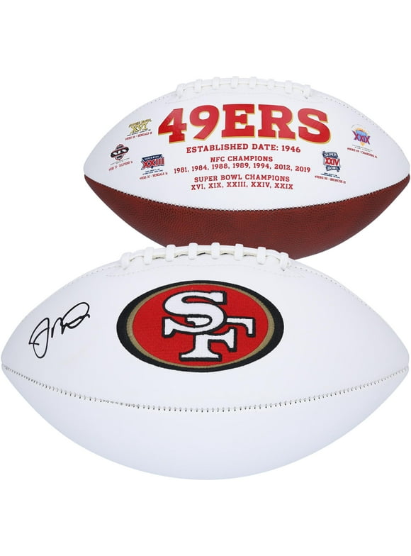 Joe Montana San Francisco 49ers Autographed White Panel Football - Fanatics Authentic Certified