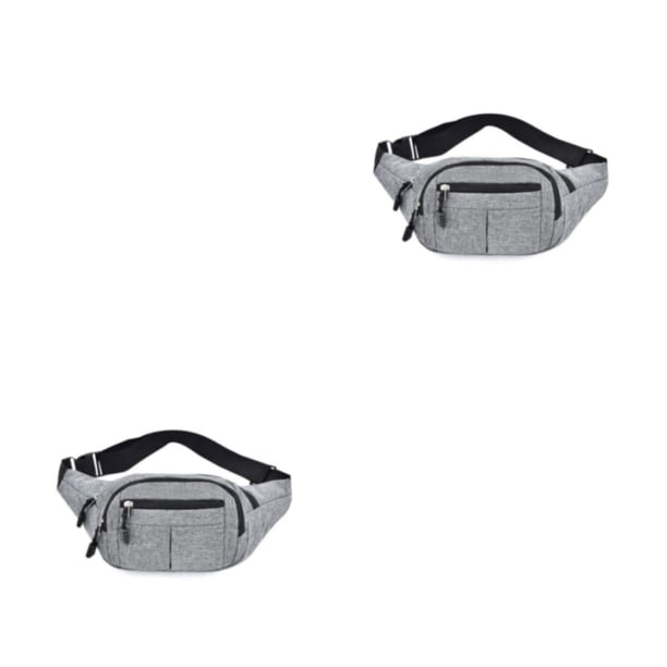 Riñonera Sonducket ajustable multibolsillo Casual para hombre regalo Gris