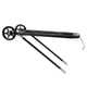 thumbnail image 5 of Nimomo Estante De Carga para Bicicleta, Estante Trasero Plegable para Bicicleta, Portaequipajes para Bicicleta De Aleación De Aluminio De Alta Resistencia con Ruedas para Brompton(Negro), 5 of 5