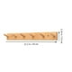 thumbnail image 2 of Percha de almacenamiento de pared Percha de almacenamiento de madera Percha sin perforaciones Gancho para ropa y sombreros, 2 of 7