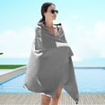 thumbnail image 5 of 180cm Large Microfibre Lightweight Beach Towel Quick Dry Travel Towel Bath Sheet, 5 of 12