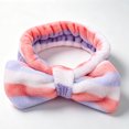 thumbnail image 2 of VJGBEGW Spa Headband for Women Facial Makeup Headband Face Wash Coral Fleece Hair Accessories Color#10, 2 of 3
