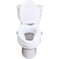 thumbnail image 1 of Siège de Toilette Surélevé avec 2 Verrous et Capacité de 400 LBS – Standard Sans Outils, 1 of 2