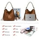 thumbnail image 4 of Bolso de mano Realer Hobo Bucket Purse de piel sintética para mujer, 4 of 6