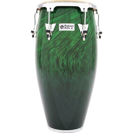 Conga 11.75' Conga - LP Performer Series Conga with Chrome Hardware 11.75 in. Green Fade