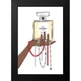 thumbnail image 2 of Pavlova, Martina 17x24 Black Modern Framed Museum Art Print Titled - Jewelry III, 2 of 5