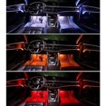 thumbnail image 4 of 6 in 1 RGB LED Atmosphere Car Light Interior Ambient Light Fiber Optic Strips Light By App Control, 4 of 5