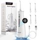 thumbnail image 2 of Cordless Water Dental Flosser 4 Jet Tips 4 Modes 260ML Portable Rechargeable Oral Irrigator IPX7 Waterproof for Gums Braces Care, 2 of 5