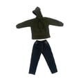 thumbnail image 3 of 2x Sudaderas con Capucha Y Pantalones Vaqueros 1:6, Ropa en Miniatura para Accesorios de Figuras Masculinas de 12 Pulgadas, 3 of 9
