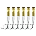 thumbnail image 1 of Unique Bargains E14 Bulb Socket with Wire and 3 Inch Tall Gold Candle Covers Kit 6 Sets, 1 of 6