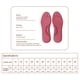 thumbnail image 4 of Plantillas calentadas con almohadilla para zapatos con soporte para el arco de masaje para hombres y mujeres para invierno (rojo 41-42) DQrwqpou Tenis De Mujer Tenis De Hombre, 4 of 7