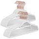 thumbnail image 1 of Juego de 30 perchas SONGMICS de terciopelo, color blanco nube UCRF021W01, 1 of 7