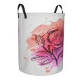 thumbnail image 2 of ZICANCN Rose Flower Plant Laundry Basket Organizer - Dirty Clothes Hamper for Bathroom Kids Girls Boys Laundry Hamper Small, 2 of 8