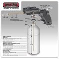 thumbnail image 4 of Pulverizador Sure Shot M2400 de aluminio anodizado plateado de 710 ml, 4 of 5