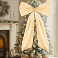 thumbnail image 5 of Large Christmas Tree Bow, Oversized Christmas Tree Topper, Giant Xmas Bows, Big Bows for Room Wall Backdrop, Hanging Decoration for Indoor Outdoor Wedding Birthday Party Decor, 5 of 7