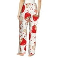 thumbnail image 3 of Bingfone Pajamas For Women,Cute Mushroom Pajama Pants With Pockets-Small, 3 of 9
