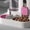thumbnail image 6 of Gravity Cat Feeder and Water Dispenser, 2 in 1 Automatic Cat Feeder, Large Capacity Self Feeding for Small Medium Dog Puppy Kitten (Grey), 6 of 8