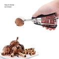 thumbnail image 6 of Cookie Scoop Set, 3Pcs Ice Cream Scoop, Cookie Scoops for Baking Set of 3, 18/8 Stainless Steel Cookie Scooper for Baking, Ice Cream Scooper with Trigger Release, Cookie Dough Scoop with Non-slip Grip, 6 of 7
