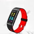 thumbnail image 3 of Matsuzay Deporte inteligente reloj frecuencia cardíaca presión arterial/oxígeno impermeable Relojes inteligentes Rojo, 3 of 4