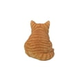 thumbnail image 2 of Hi-Line Gift Ltd Tabby Statue de Chat Endormi, Orange, 2 of 2