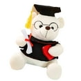 thumbnail image 3 of Graduation Plush Bear Toy Soft Comfortable Toy Gifts for Family Partner Friends, 3 of 4