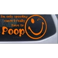 thumbnail image 1 of Funny I really have to Poop Car or Truck Window Decal Sticker, 1 of 1