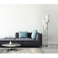 thumbnail image 7 of Adesso Trio Satin Steel Floor Lamp - 1-Light Brushed Steel Nickel Satin, 7 of 7