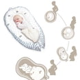 thumbnail image 3 of Cuna nido para bebé Cama de viaje portátil Cuna para bebé Cuna para recién nacidos Parachoques Cama para recién nacido extraíble y lavable, 3 of 5