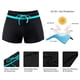 thumbnail image 3 of Pantalones cortos Trajes de baño para mujer Tankini Calzoncillos de baño Parte inferior del traje de baño Pantalones cortos Bañadores de playa - Negro Azul, 3 of 6