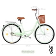 thumbnail image 2 of Bicicleta Urbana De Paseo R26 Doble Freno Vintage Canastilla verde, 2 of 8