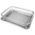 thumbnail image 1 of 1juego Cesta De Freír De Acero Inoxidable Con Bandeja Escurridora Para Freidora De Aire Para Papas Fritas Verduras Y Carnes Herramienta De Cocina Y Fácil De Usar, 1 of 9