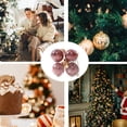 thumbnail image 5 of Adornos de bolas navideñas compatibles con árboles de Navidad, decoraciones para bodas, fiestas y festividades, 5 of 5