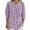 Light Purple, variant on Womens Tops T Shirts Long Sleeve Corduroy Oversized Casual Button Up Tunic Sweat Loose Side Split Pullover Women Tees Blouses Purple M