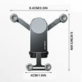 thumbnail image 3 of sruoe Magnetic Car Mount Universal Cell Phone Stand Mount for Dashboard & Windshield & Air Vent Car Accessories for iPhone, Samsung Galaxy, Google Pixel, GPS, Mini Tablet, 3 of 3