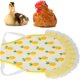 thumbnail image 5 of Arnés elástico para pollo, chaleco para mascotas, vestido de gallina de encaje transpirable para pollos, patos, gansos(piña), 5 of 5