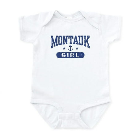 

CafePress - Montauk Girl Infant Bodysuit - Baby Light Bodysuit Size Newborn - 24 Months