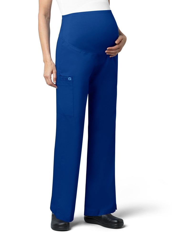 WonderWink WonderWink WonderWORK Maternity Cargo Pant Scrub Bottoms